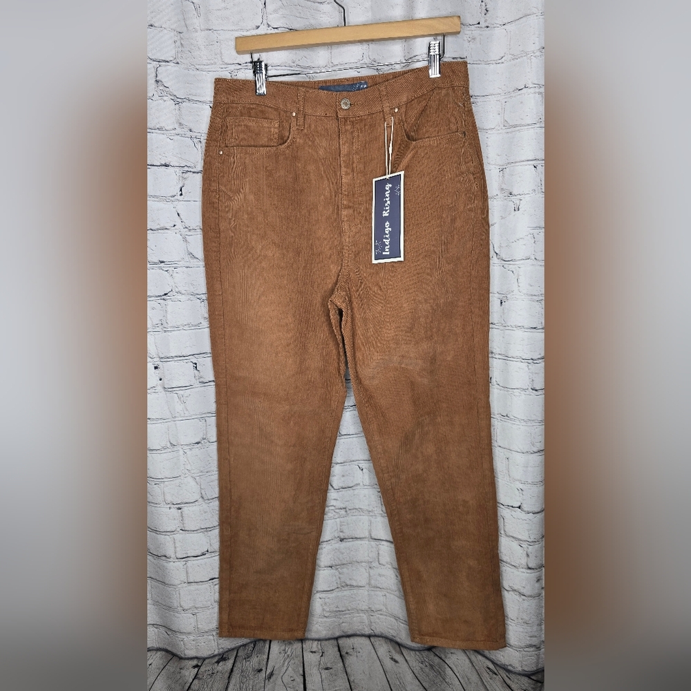 Indigo Rising High Rise Mom‎ Fit Corduroy Pant Size 11